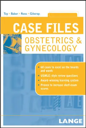 Toy |  Case Files Obstetrics & Gynecology | Buch |  Sack Fachmedien