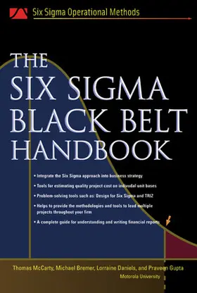 McCarty / Daniels / Bremer |  The Six Sigma Black Belt Handbook | Buch |  Sack Fachmedien