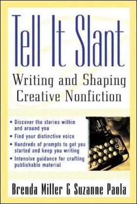 Miller / Paola |  Tell It Slant | Buch |  Sack Fachmedien