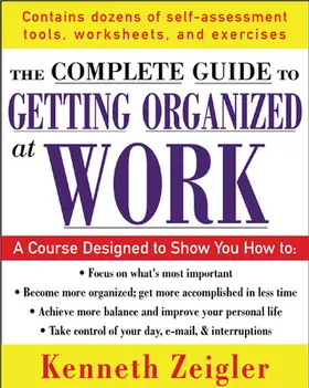 Zeigler |  Getting Organized at Work | Buch |  Sack Fachmedien