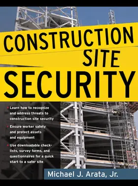 Arata |  Construction Site Security | Buch |  Sack Fachmedien