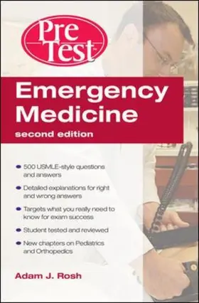 Rosh |  Emergency Medicine PreTest Self-Assessment and Review, Second Edition | Buch |  Sack Fachmedien