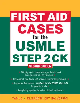 Le / Halvorson |  First Aid Cases for the USMLE Step 2 CK, Second Edition | Buch |  Sack Fachmedien