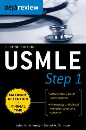 Naheedy / Orringer |  Deja Review USMLE Step 1, Second Edition | Buch |  Sack Fachmedien