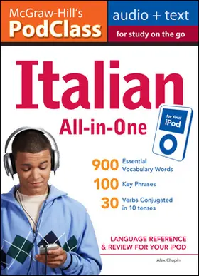 Chapin |  McGraw-Hill's PodClass Italian All-In-One Study Guide | Buch |  Sack Fachmedien