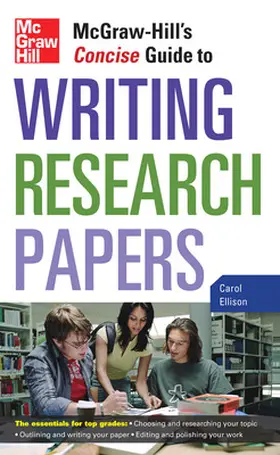 Ellison |  McGraw-Hill's Concise Guide to Writing Research Papers | Buch |  Sack Fachmedien