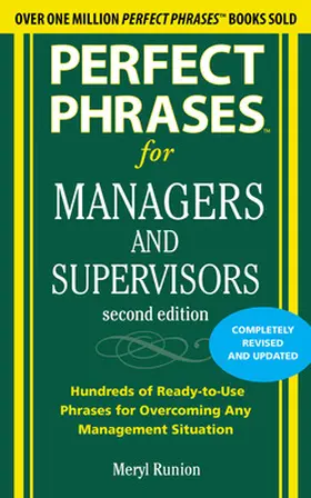 Runion |  PERFECT PHRASES FOR MANAGERS AND SUPERVI | Buch |  Sack Fachmedien