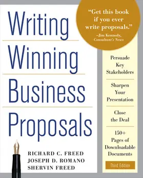 Freed / Romano |  Writing Winning Business Proposals, Third Edition | Buch |  Sack Fachmedien