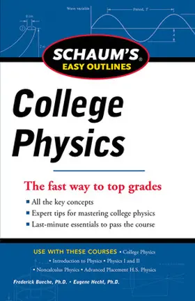 Bueche / Hecht |  SEO COLLEGE PHYSICS REV | Buch |  Sack Fachmedien