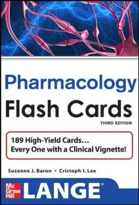 Baron / Lee |  Lange Pharmacology Flash Cards, Third Edition | Buch |  Sack Fachmedien
