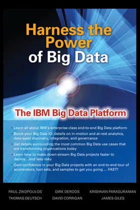 Zikopoulos / deRoos / Parasuraman |  Harness the Power of Big Data The IBM Big Data Platform | Buch |  Sack Fachmedien