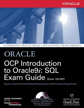 Couchman |  Ocp Introduction to Oracle9i: SQL Exam Guide | Buch |  Sack Fachmedien