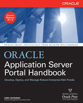 Ostrowski |  Oracle Application Server Portal Handbook | Buch |  Sack Fachmedien