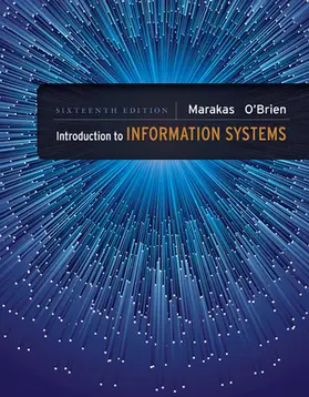 Marakas / Brien |  Introduction to Information Systems - Loose Leaf | Loseblattwerk |  Sack Fachmedien