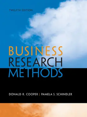 Cooper / Schindler |  Business Research Methods | Buch |  Sack Fachmedien