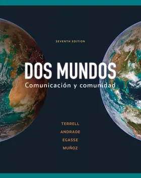 Terrell / Andrade / Egasse |  Workbook/Lab Manual Part A to Accompany DOS Mundos | Buch |  Sack Fachmedien