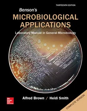 Smith / Brown |  Benson's Microbiological Applications Complete Version | Buch |  Sack Fachmedien