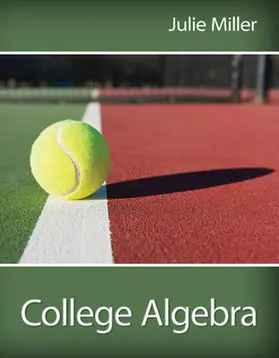 Miller |  College Algebra | Buch |  Sack Fachmedien