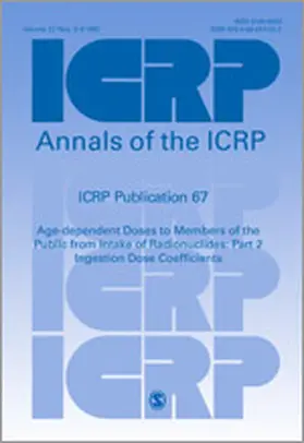 ICRP |  ICRP Publication 67 | Buch |  Sack Fachmedien