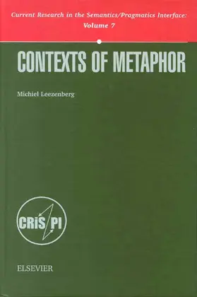 Leezenberg |  Contexts of Metaphor | Buch |  Sack Fachmedien