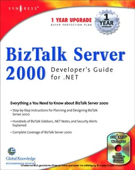 Syngress |  Biz Talk Server 2000 Developer's Guide | eBook | Sack Fachmedien