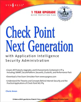 Syngress |  Check Point Next Generation with Application Intelligence Security Administration | eBook | Sack Fachmedien