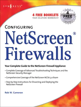 Cameron |  Configuring NetScreen Firewalls | eBook | Sack Fachmedien
