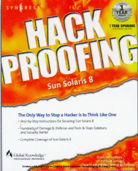 Syngress | Hack Proofing Sun Solaris 8 | E-Book | sack.de