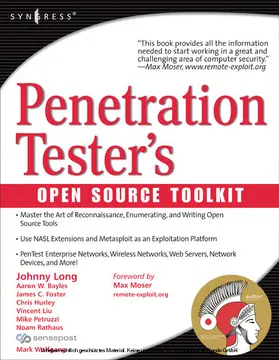 Faircloth / Beale / Temmingh | Penetration Tester's Open Source Toolkit | E-Book | sack.de