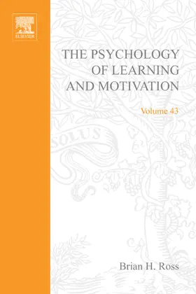 Psychology of Learning and Motivation | E-Book | sack.de