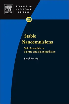 D'Arrigo |  Stable-Nanoemulsions | eBook | Sack Fachmedien