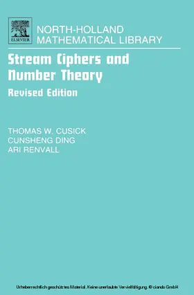 Cusick / Ding / Renvall |  Stream Ciphers and Number Theory | eBook | Sack Fachmedien