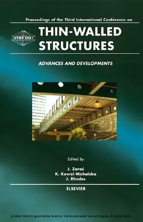 Zaras / Kowal-Michalska / Rhodes |  Thin-Walled Structures - Advances and Developments | eBook | Sack Fachmedien