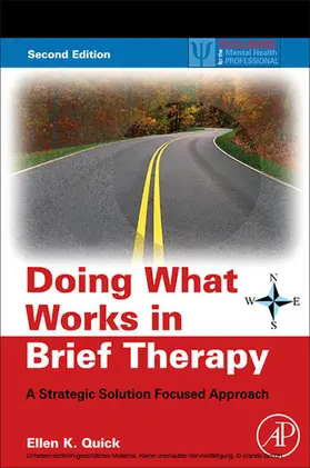 Quick | Doing What Works in Brief Therapy | E-Book | sack.de