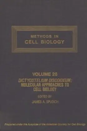  Dictyostelium Discoideum: Molecular Approaches to Cell Biology | eBook | Sack Fachmedien