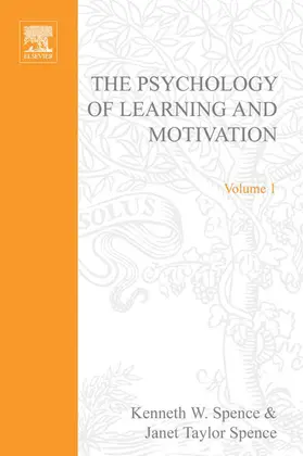  Psychology of Learning and Motivation | eBook | Sack Fachmedien
