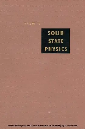 Seitz / Turnbull |  Solid State Physics | eBook | Sack Fachmedien