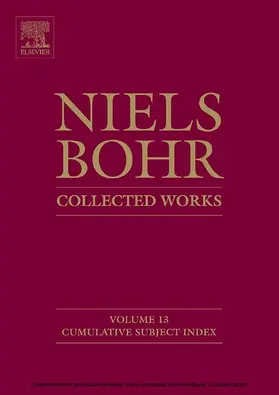Aaserud | Niels Bohr - Collected Works | E-Book | sack.de