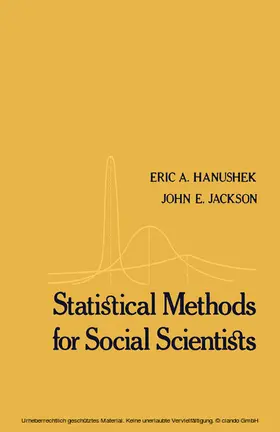 Hanushek / Jackson / Rossi |  Statistical Methods for Social Scientists | eBook | Sack Fachmedien