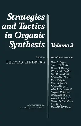 Lindberg |  Strategies and Tactics in Organic Synthesis | eBook | Sack Fachmedien