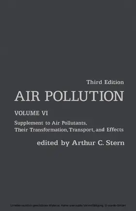 Stern |  Air Pollution | eBook | Sack Fachmedien