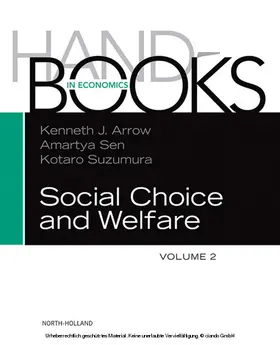 Arrow / Sen / Suzumura |  Handbook of Social Choice and Welfare | eBook | Sack Fachmedien