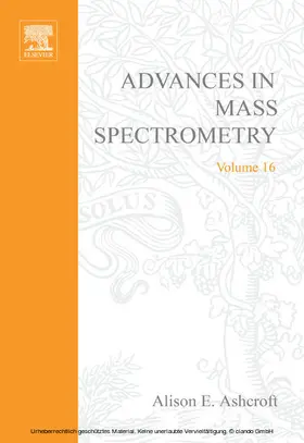 Monaghan / Ashcroft |  Advances in Mass Spectrometry | eBook | Sack Fachmedien