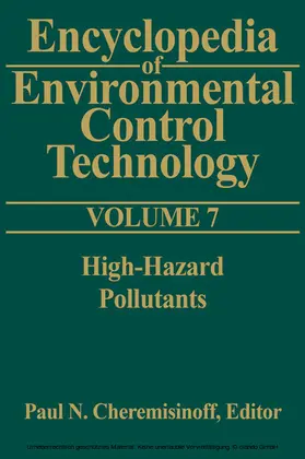 Cheremisinoff |  Encyclopedia of Environmental Control Technology: Volume 7 | eBook | Sack Fachmedien