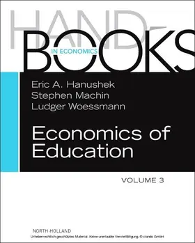 Hanushek / Machin / Woessmann |  Handbook of the Economics of Education | eBook | Sack Fachmedien