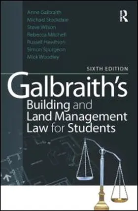 Galbraith / Stockdale / Mitchell | Galbraith's Building and Land Management Law for Students | Buch | 978-0-08-096692-2 | sack.de