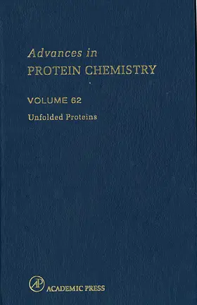 Unfolded Proteins | Buch | 978-0-12-034262-4 | sack.de