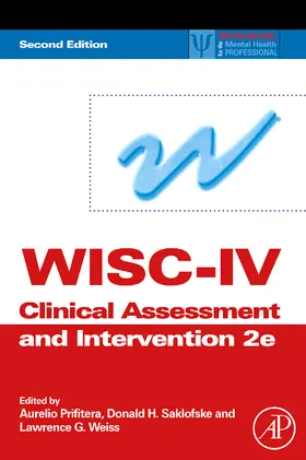 Prifitera / Saklofske / Weiss |  WISC-IV Clinical Assessment and Intervention | Buch |  Sack Fachmedien