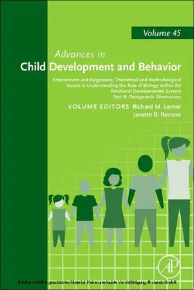  Embodiment and Epigenesis: Theoretical and Methodological Issues in Understanding the Role of Biology within the Relational Developmental System | eBook | Sack Fachmedien