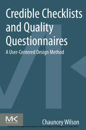 Wilson | Credible Checklists and Quality Questionnaires | E-Book | sack.de